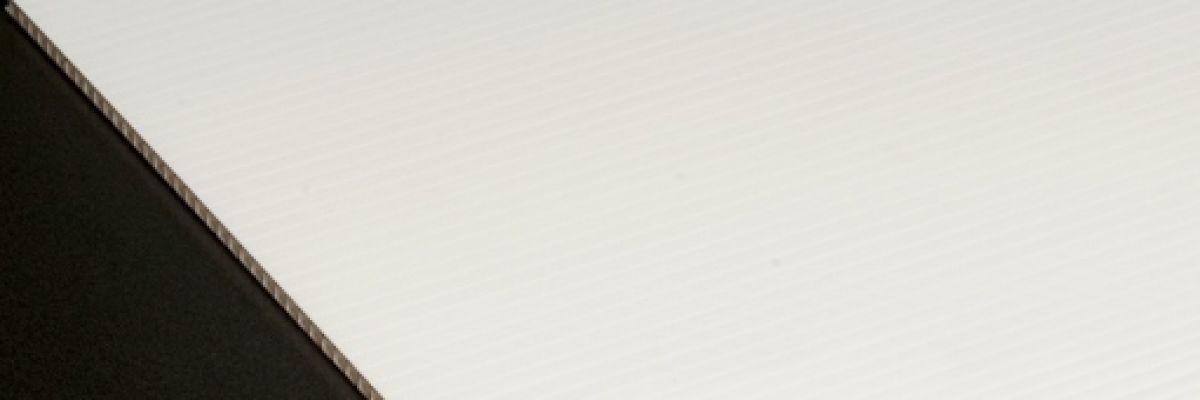 Polipropilene alveolare bianco